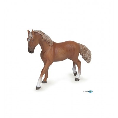 Игрушка 905051533 PAPO Chestnut English thoroughbred mareV