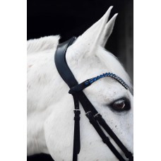 Оголовье 10001-F Bramin BLUE GARNET (черн)V