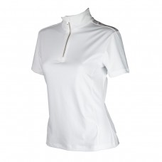 Блуза 14568-152 турнирная короткий рукав QM (белый)V