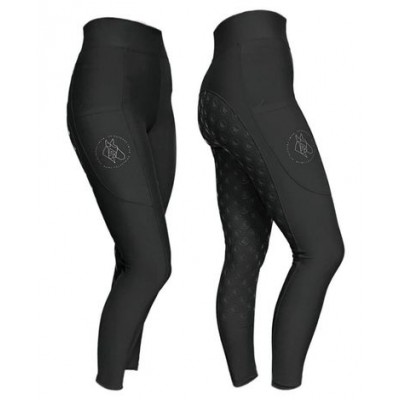 Бриджи 10559-M AlLIBI LIGHT женск силикон полная лея (черн)