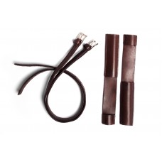 Тренчики 709-15мм VR кожаные усиленные пара (коричн)