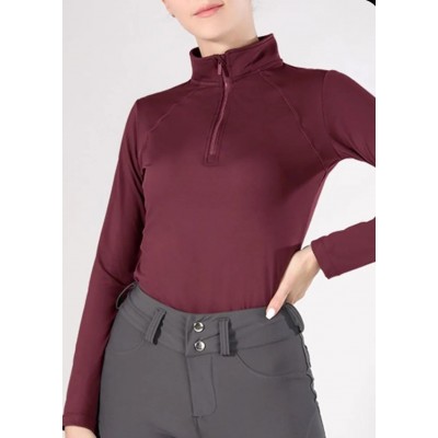 Лонгслив 10802-S ZOI (бордо)V