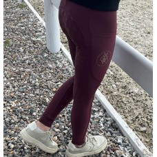 Бриджи 10559-M AlLIBI LIGHT женск силикон полная лея (бордо)