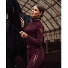 Бриджи 10906-S Bramin Equestrian принт (бордо)