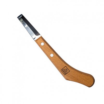 Нож 40161050 Mustad копытный с двойным ребром двухсторонний (Швеция)