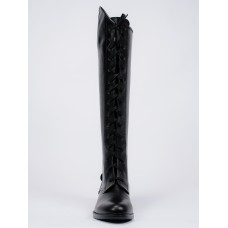 Сапоги 2310401-35 Verona высокая шнуровка,кожа (черн)V