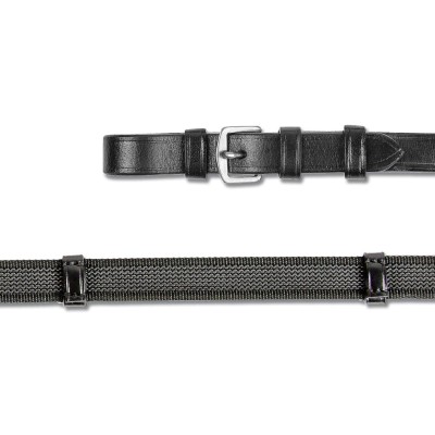 Повод Rr Grip кожаный прорез с ораничит.