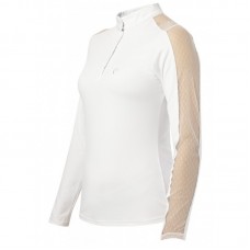 Блуза 9620620-L EQUIT "Pekin" polo shirt дл.рукав (белый)