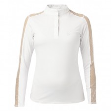 Блуза 9620620-L EQUIT "Pekin" polo shirt дл.рукав (белый)