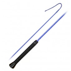 Хлыст 12009-90 выездковый рез ручка.(бело/голуб)V
